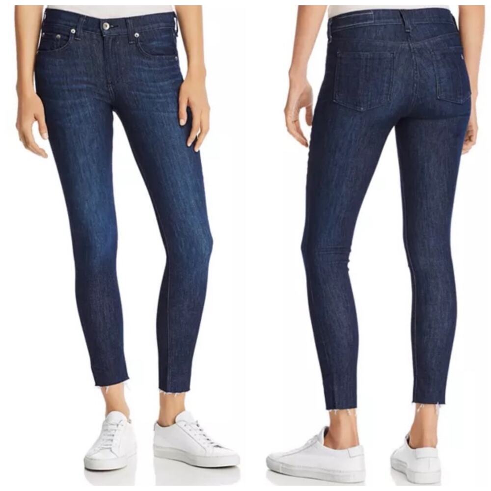 Rag & Bone Ankle Skinny Jeans Womens Size 26 Tonal River *EUC